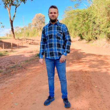 Imagem de Camisa Masculina Flanela Xadrez - Repelique, M, Azul
