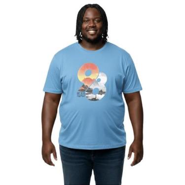 Imagem de Camiseta Masculina Plus Size 98 HF - Conforto e Estilo, G2