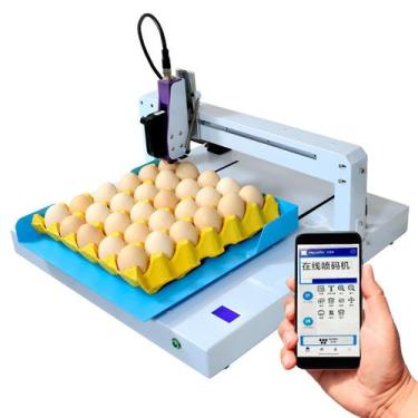 Imagem de Máquina Impressora Jato de Tinta Automática para Ovos - Gold Sand