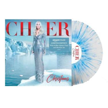 Imagem de Cher - LP Christmas Vinil Limited White & Blue Splatter - misturapop