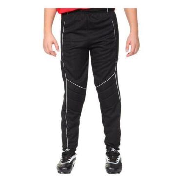 Imagem de Calça Goleiro Infantil Classic Kanxa Dry Soft, 1555, Ptbco, M, 1555-PT