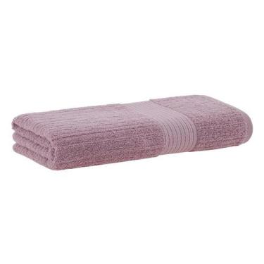 Imagem de Toalha De Rosto Fio Penteado Canelado Rosa Escuro Buddemeyer