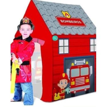 Imagem de Barraca bombeiro colorida para meninos - Sonho Encantado 