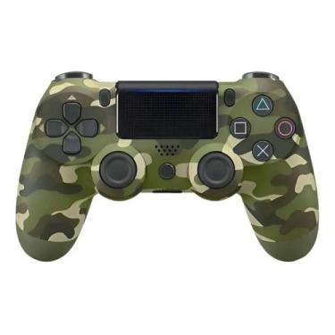 Imagem de Controle Sem Fio Bluetooth Compatível Console 4 e PC Gamepad Analógico