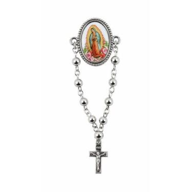 Imagem de Boton Nossa Senhora de Guadalupe Prateado - Outros