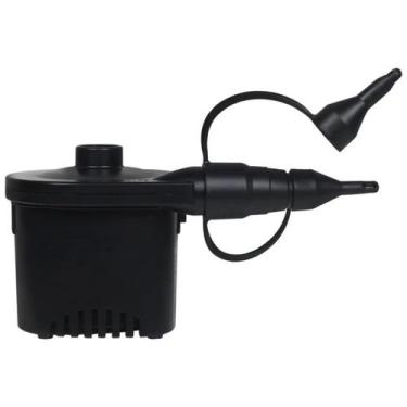 Imagem de Bomba de Ar 2 em 1 Automática com 3 Adaptadores para Infláveis Recarre