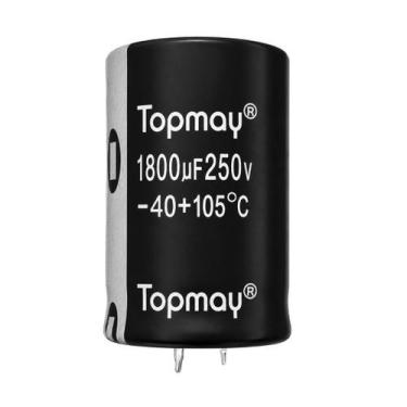 Imagem de Capacitor eletrolitico 1800x250v - 1800uf x 250v - 105 graus - TOPMAY