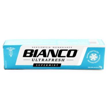Imagem de Creme dental bianco ultrafresh supermint 70g