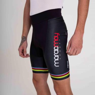 Imagem de Bermuda de Ciclismo Masculina Márcio May Campeão Mundial - Gel, 3G, Co