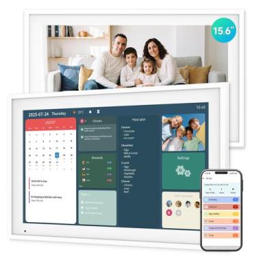 Imagem de Calendário Digital FrameFlow 15,6" Full HD com Tela Touchscreen 64GB