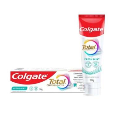 Imagem de Creme Dental Colgate Total Prevenção Ativa Fresh Mint 90g - COLGATE DE