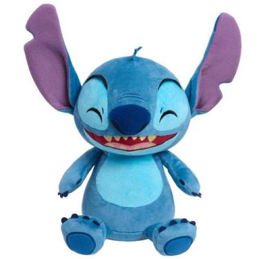 Imagem de Pelúcia Interativa Stitch Disney Vibra com Risadas 30cm - Sunny
