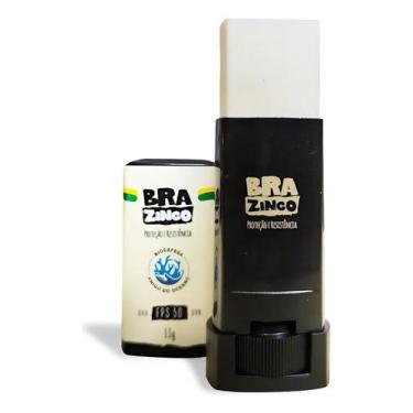 Imagem de Protetor Solar Facial Brazinco Fps 50 Bastão Resistente Água - Congrat