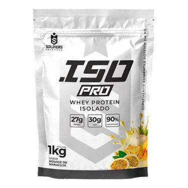 Imagem de ISO PRO Whey Protein Isolado 1kg - Soldiers Nutrition, Mousse de Marac