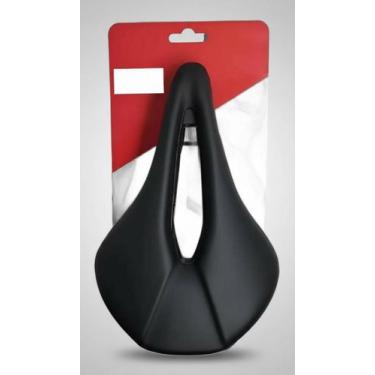 Imagem de Selim Ergonômico Bike 240x155mm Preto - Congratulations Store