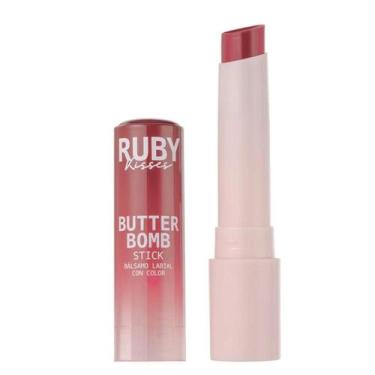 Imagem de Gloss Stick Ruby Kisses Butter Bomb - KISS NEW YORK, Cor 10 Cinnamon R