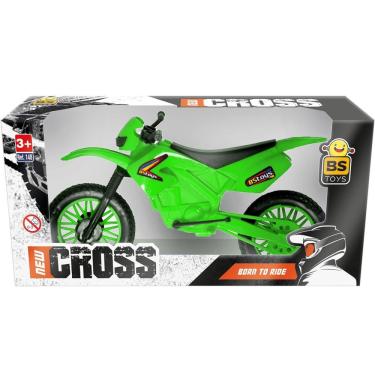 Imagem de Brinquedo Motocross Infantil Moto New Cross - Bs Toys