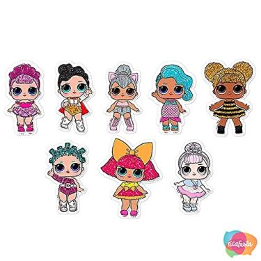 Imagem de Mini Personagens Dec R515 Boneca Lol - Pacote Com 134 Un Regina Colorido