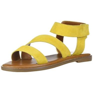 Imagem de Franco Sarto Sandália feminina Kamden lisa, Amarelo, 6