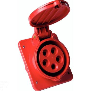 Imagem de Tomada de Embutir Industrial 3P+N+T 16 A 380-415 Vca 6 H Tramontina Tramontina