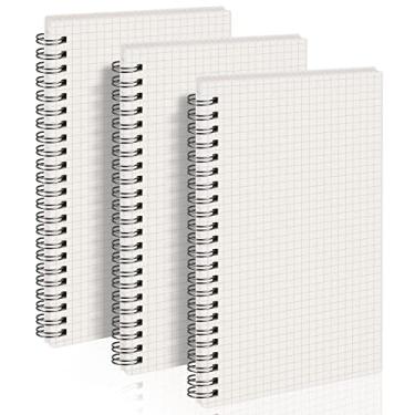 Imagem de Notebook gráfico espiral AHGXG para gráficos, caderno de matemática, A5(5.7"x8.3")-3 pack
