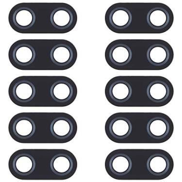 Imagem de HONGYAN Peças de substituição de telefone celular Lente de câmera traseira de 10 PCS para Asus Zenfone 5 ZE620KL / ZS620KL Acessórios telefônicos