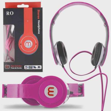 Imagem de Fone de Ouvido Stereo Headphone Rosa.