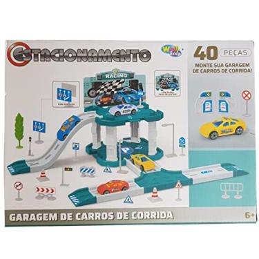 Pista De Corrida Extreme Pista De Carrinhos Corrida Pista Super Veloz Hot  Brinquedo Curva Rampa Infantil + 1 Carrinho de Ferro Super Pista Looping