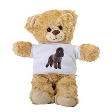 Imagem de Poodle Teddy Bear, Gift Stuffed Animal, Poodle Plush Teddy Bear with Tee, Poodle Welcoming Baby Gift, Gift for Her, Gift for Newborn, Cute Birthday Basket