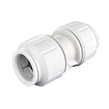 Imagem de John Guest Speedfit Acoplador de cotovelo PEI0436, 2,5 cm, branco