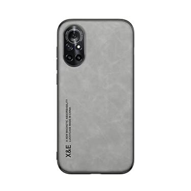 Imagem de Kepuch Silklike Capa para Huawei Nova 8 - Case Placa de Metal Embutida para Huawei Nova 8 - Cinza