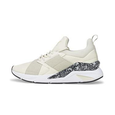 Imagem de PUMA Tênis feminino Muse X5, Vaporous Gray-puma branco-puma preto, 35
