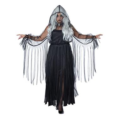 Imagem de California Costumes Fantasia feminina Vengeful Spirit Plus Size, Preto, 1X