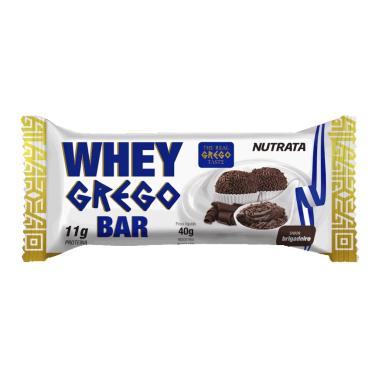 Imagem de Whey Grego Bar (40g) barra de proteína sabor Brigadeiro - Nutrata