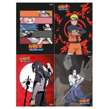 Imagem de Caderno Naruto Shippuden Brochurão 80 Folhas Naruto - São Domingos
