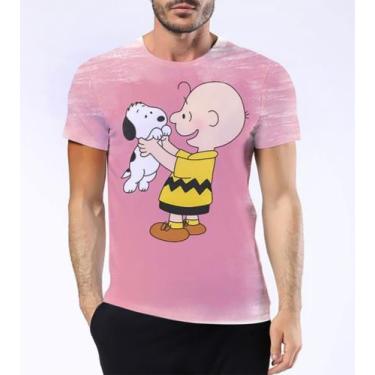 Imagem de Camisa Camiseta Snoopy Cachorro Charlie Peanuts Beagle 3 - Estilo Krak