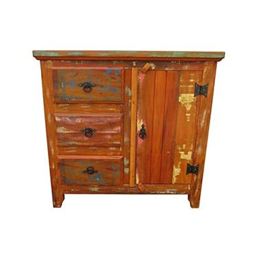 Imagem de Armário Rústico Acácia em Madeira de Demolição - Cód 345