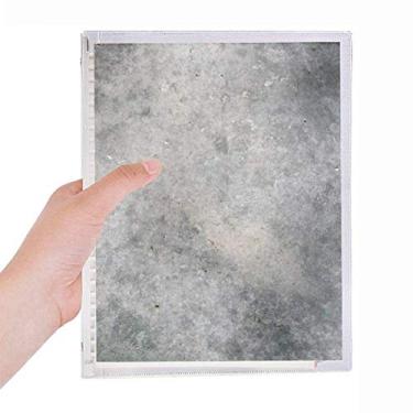 Imagem de Caderno Mármore Branco Preto Padrão Antigo Folhas Soltas Diário Recarregável Diário Papelaria