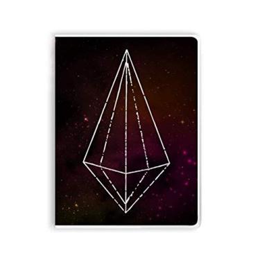 Imagem de Diário de capa macia Crystal Star Universe Sky Fantasy para caderno