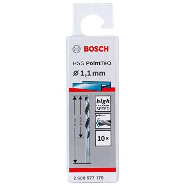 Imagem de Bosch Broca Hss Pointteq 1.1Mm (10Pcs) para Metal