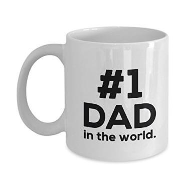 Imagem de Caneca de café de Dia dos Pais #1 Dad in the World