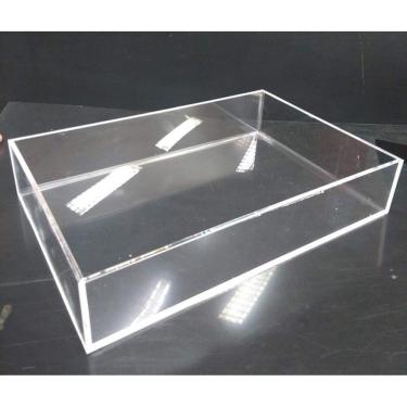 Imagem de bandeja / Caixa Retangular em Acrilico
