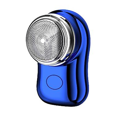 Imagem de Kokiya Mini elétrico facial para remoção de faciais de barba para escritório acampamento em casa, Azul