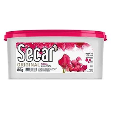 Imagem de Anti Mofo Secar Original 80g Desumidificador Caixa Com 24 Unidades