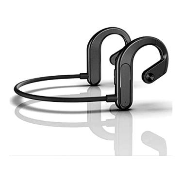 Imagem de HHWKSJ Fones de ouvido de condução óssea à prova d'água para natação, Ipx8 Open-Ear Mp3 Fone de ouvido esportivo sem fio do jogador para corrida, água de mergulho, academia