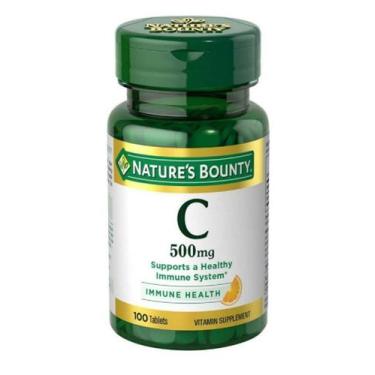 Imagem de Vitamina Nature S Bounty Vitamin C 500Mg 100 Comprimidos - Natures Bou