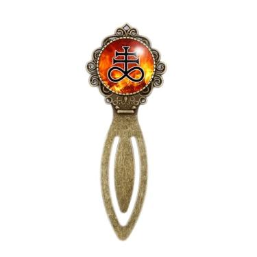 Imagem de Marca Página Cruz de Leviatã Leviathan ou Cruz do Enxofre (Chamas)