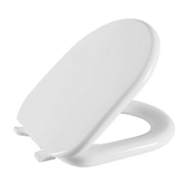 Imagem de Assento Sanitário Zeta Cinza Claro Tampa para Vaso Fabrimar Almofadado