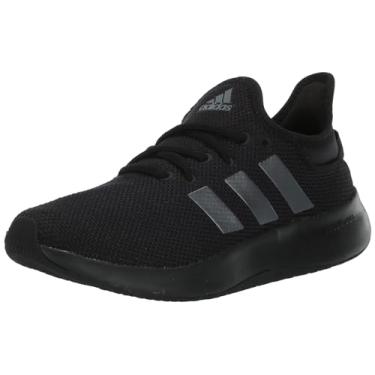 Imagem de adidas Cloudfoam Pure Tênis esportivo feminino, Preto/ferro metálico/preto, 34