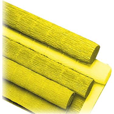Imagem de Papel Crepom Super Crepe x 6 Unidades, V.M.P. 219506, Amarelo, 48 x 2.5 m
